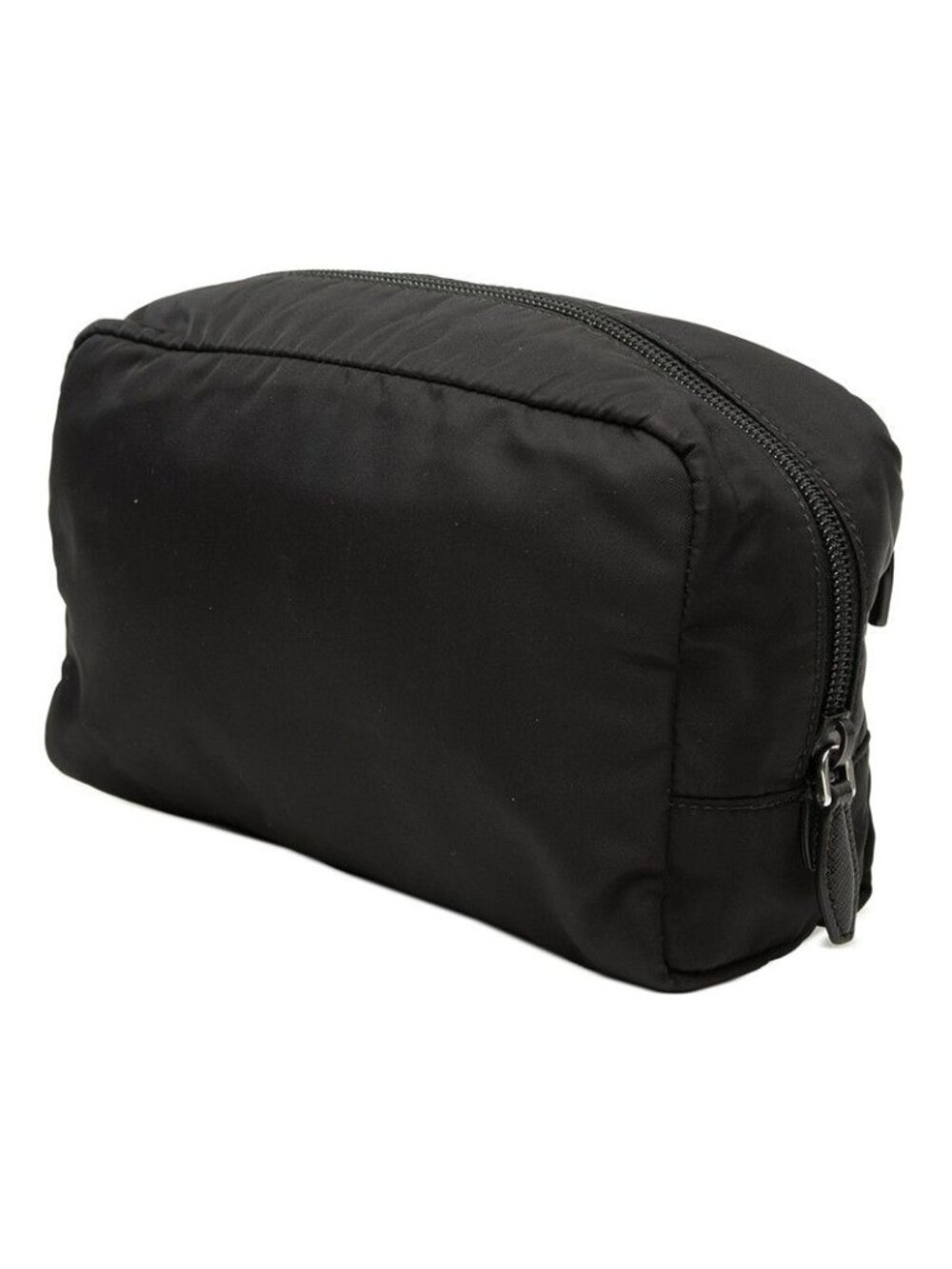 Prada Pouch Black Nylon Leather - Picture 2 of 5
